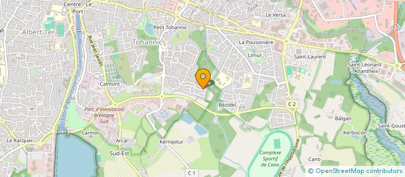 localisation de l'entreprise ECY à VANNES