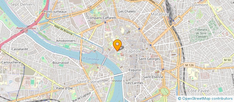 localisation de l'entreprise ED à TOULOUSE
