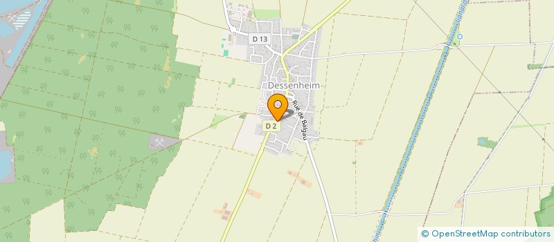 localisation de l'entreprise ED  COLMAR