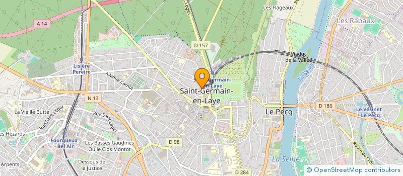 localisation de l'entreprise ED AMENAGEMENT  SAINT-GERMAIN-EN-LAYE