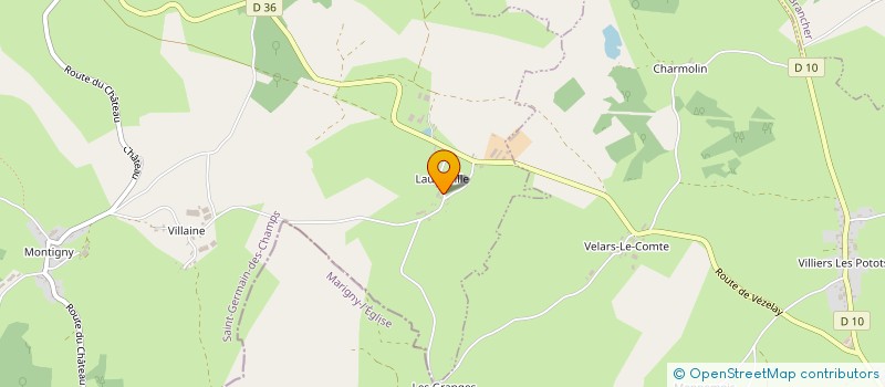 localisation de l'entreprise ED ASSISTANCE ADMINISTRATIVE ET CONSEIL  SAINT-GERMAIN-DES-CHAMPS