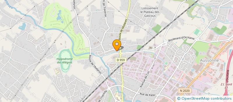 localisation de l'entreprise ED COLLECTIVITES à MONTAUBAN