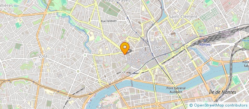 localisation de l'entreprise ED CONSEIL à NANTES
