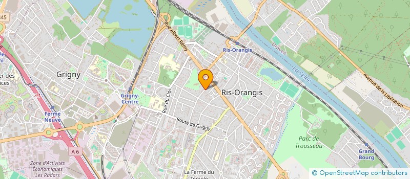localisation de l'entreprise ED CONSEILS à RIS-ORANGIS
