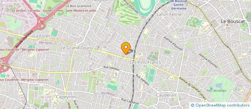 localisation de l'entreprise ED CONSULTING  BORDEAUX