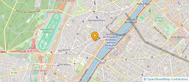 localisation de l'entreprise ED CONSULTING  PARIS