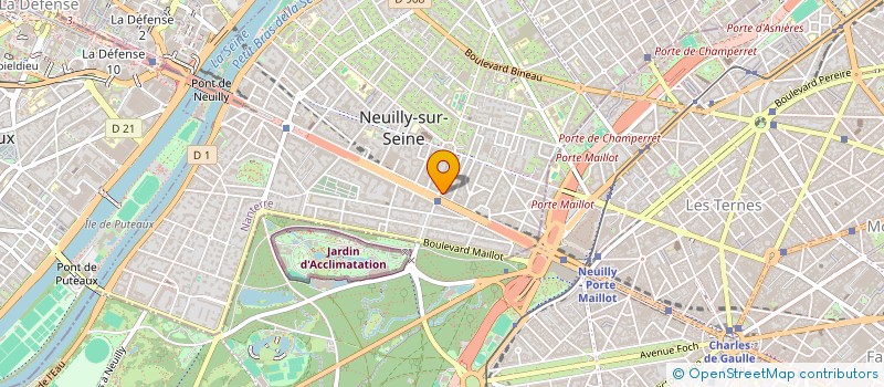 localisation de l'entreprise ED EDITIONS à NEUILLY-SUR-SEINE
