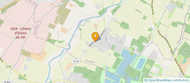 localisation de l'entreprise ED ELEC à PLAISANCE-DU-TOUCH