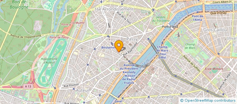 localisation de l'entreprise ED ENERGIE à PARIS