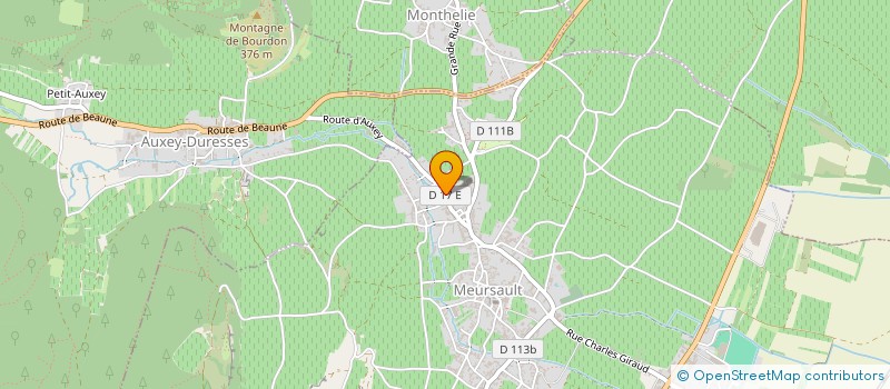 localisation de l'entreprise ED ENTREPRISES à MEURSAULT