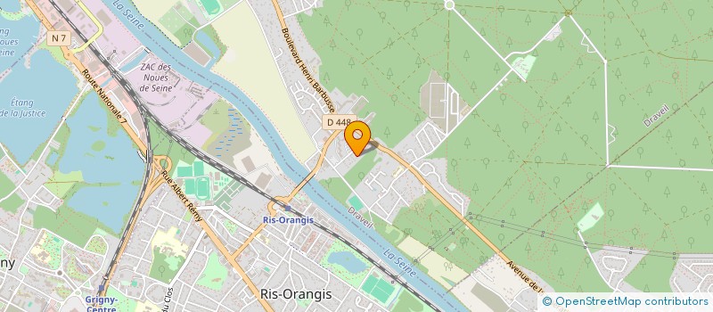 localisation de l'entreprise ED IMMO à DRAVEIL