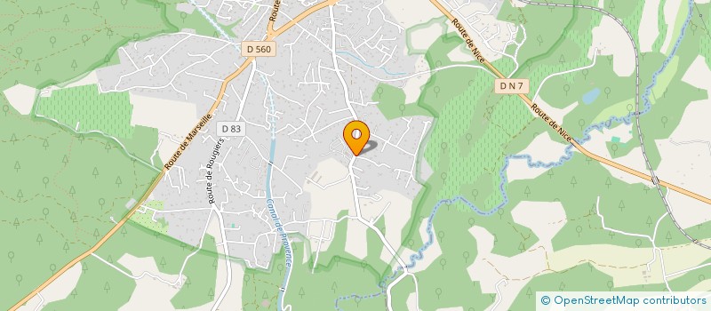 localisation de l'entreprise ED INVEST à SAINT-MAXIMIN-LA-SAINTE-BAUME