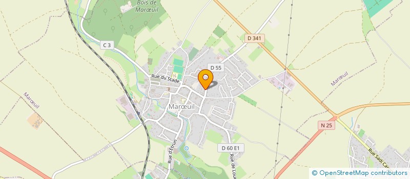 localisation de l'entreprise ED INVEST  MARUIL