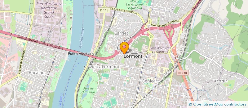 localisation de l'entreprise ED INVESTISSEMENT  LORMONT
