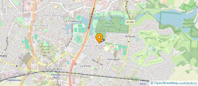 localisation de l'entreprise ED.IT CONSULTING à VILLENEUVE-D'ASCQ