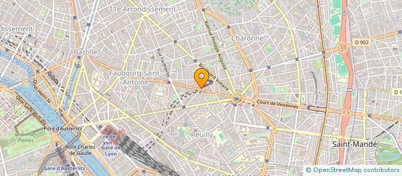 localisation de l'entreprise ED LE MARAICHER à PARIS 11