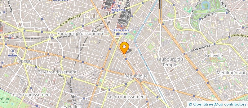 localisation de l'entreprise ED. MAGENTA  PARIS