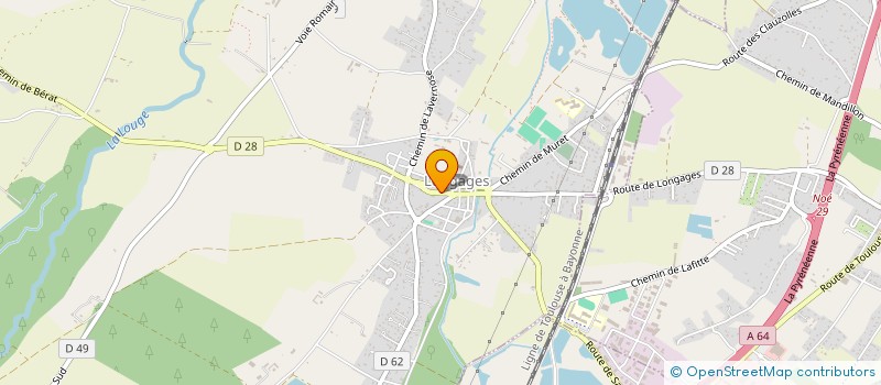 localisation de l'entreprise ED MANAGEMENT  LONGAGES