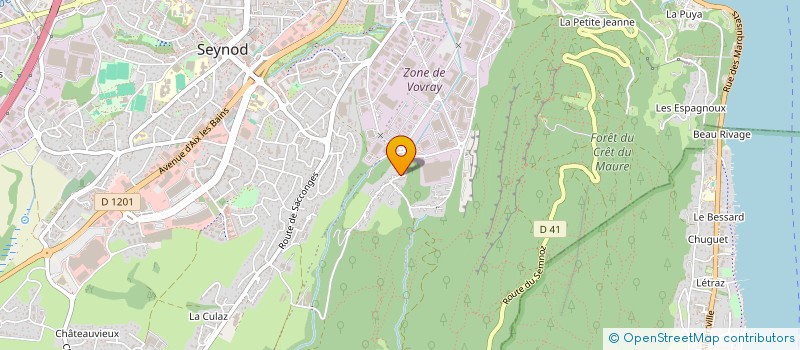 localisation de l'entreprise ED MULTISERVICES à ANNECY