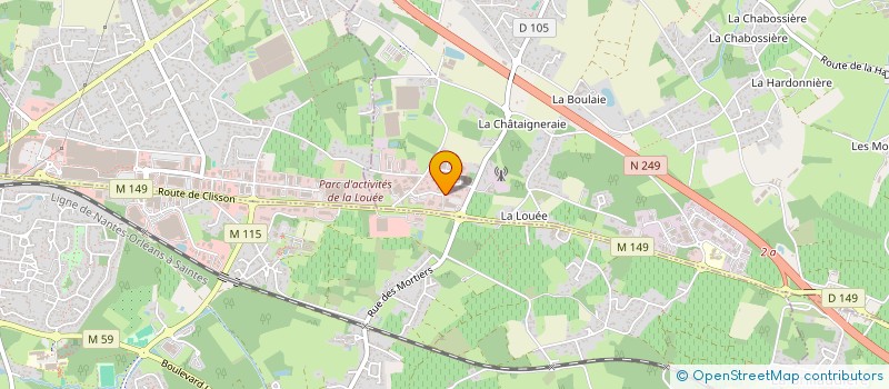 localisation de l'entreprise ED OUEST DESAMIANTAGE à HAUTE-GOULAINE