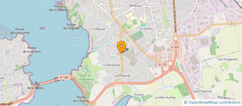 localisation de l'entreprise ED & PARIS à MELUN