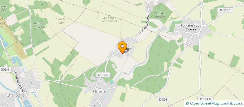 localisation de l'entreprise ED RENOV à OUERRE