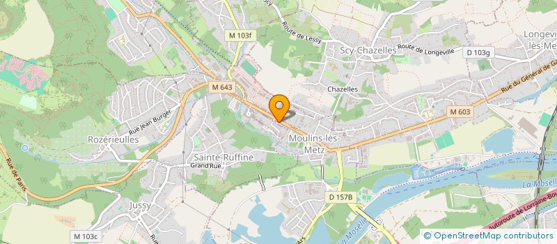 localisation de l'entreprise ED RENOVATION  CHATEL-SAINT-GERMAIN