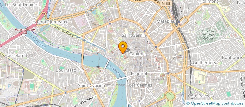 localisation de l'entreprise ED RESTAURATION à TOULOUSE