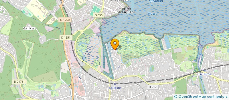localisation de l'entreprise ED SARL à LA TESTE-DE-BUCH