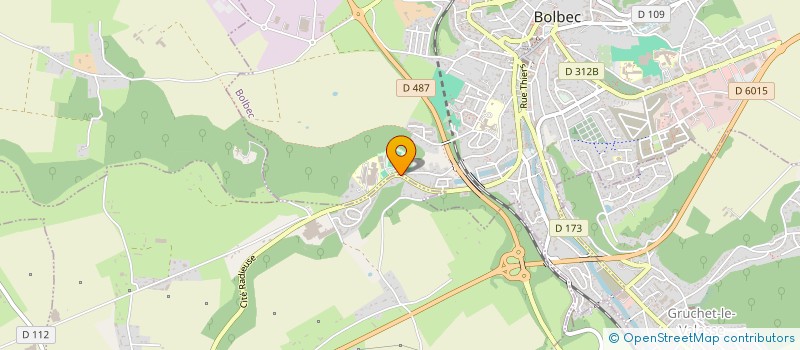 localisation de l'entreprise ED.SL à BOLBEC