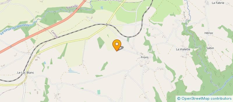 localisation de l'entreprise ED-TP  NAUCELLE