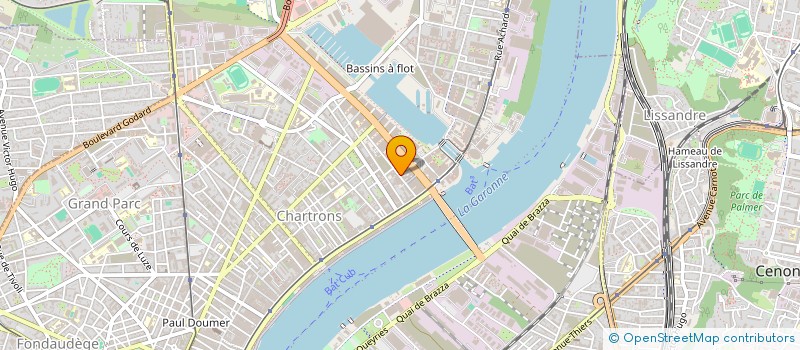 localisation de l'entreprise ED VIGNOBLE SERVICES à BORDEAUX