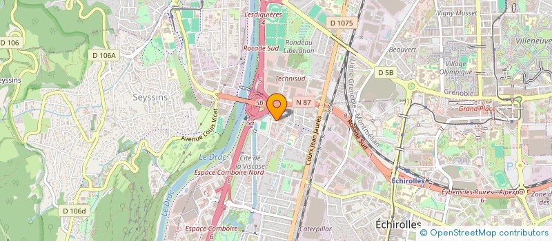 localisation de l'entreprise ED WELDING GROUPE  VEUREY-VOROIZE