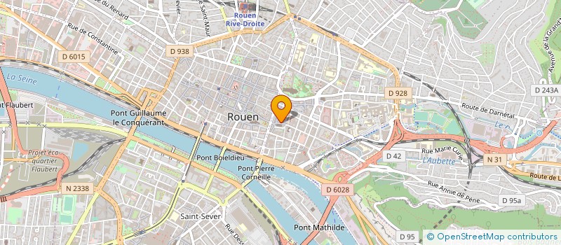 localisation de l'entreprise ED WELLS à ROUEN