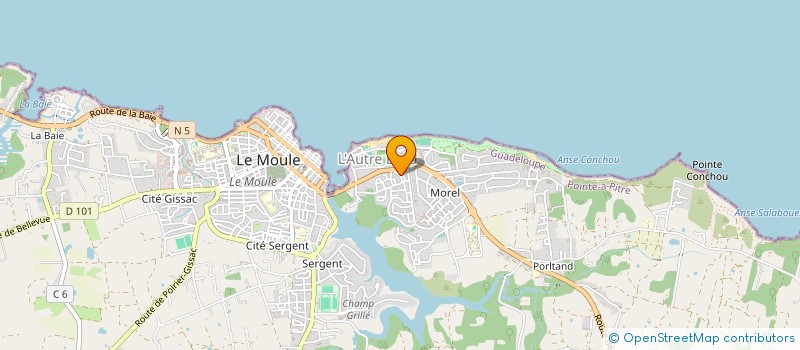 localisation de l'entreprise ED2S à LE MOULE