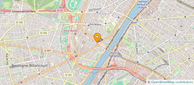 localisation de l'entreprise EDA  PARIS