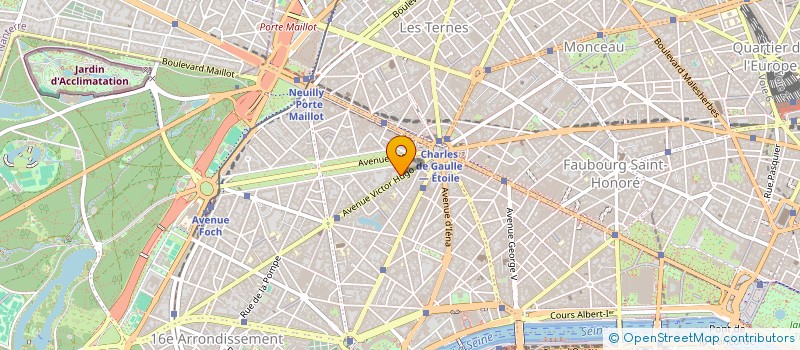 localisation de l'entreprise EDA  PARIS