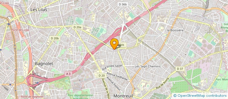 localisation de l'entreprise EDA à ROMAINVILLE
