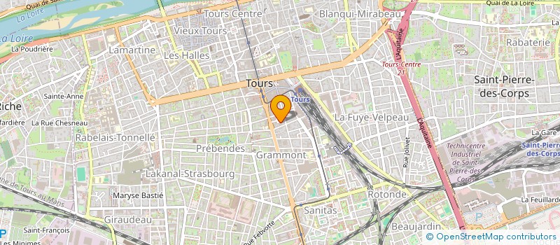localisation de l'entreprise EDA CORP  TOURS