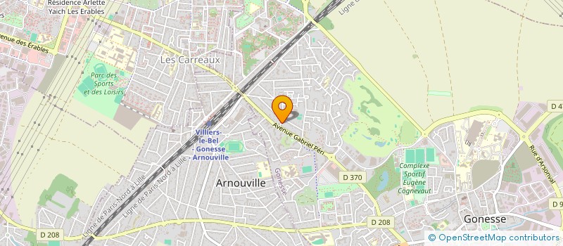 localisation de l'entreprise EDA IMMOBILIER  LE THILLAY