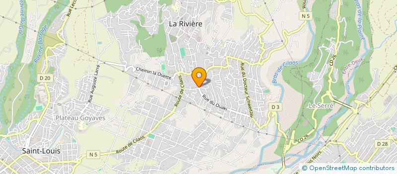 localisation de l'entreprise EDAEE IMMOBILIER à SAINT-LOUIS