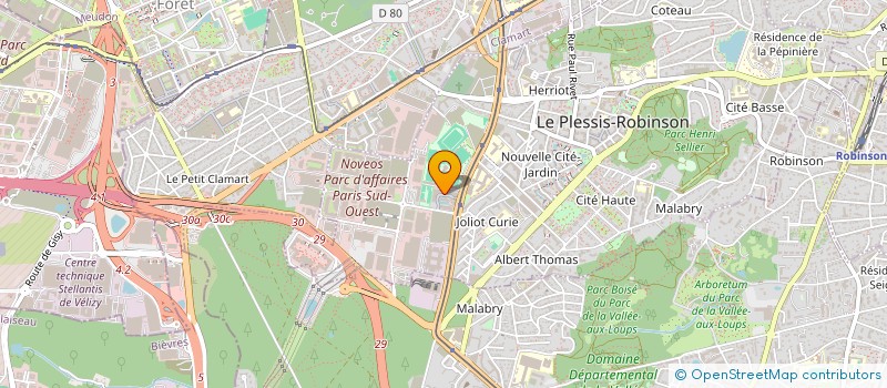 localisation de l'entreprise EDAGICOM à LE PLESSIS-ROBINSON