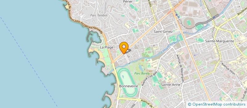 localisation de l'entreprise EDAL à MARSEILLE