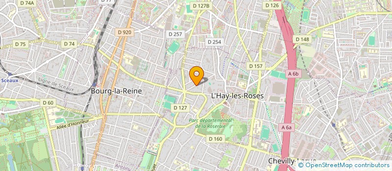 localisation de l'entreprise EDALLAV  L'HAY-LES-ROSES