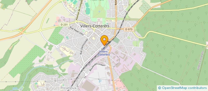 localisation de l'entreprise EDANAEL  VILLERS-COTTERETS