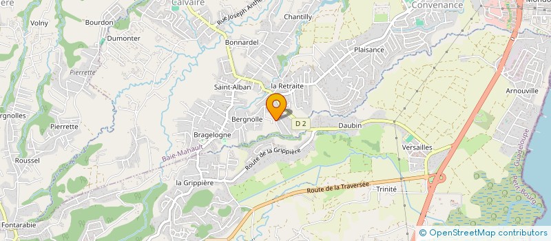 localisation de l'entreprise EDARA à BAIE-MAHAULT