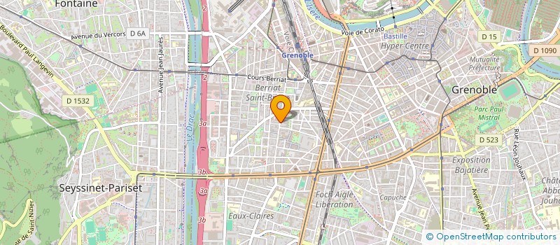 localisation de l'entreprise EDARCO à GRENOBLE