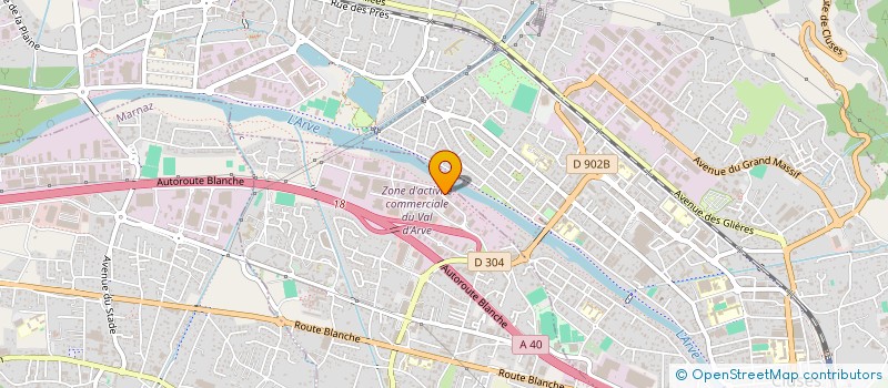localisation de l'entreprise EDARIC à SCIONZIER