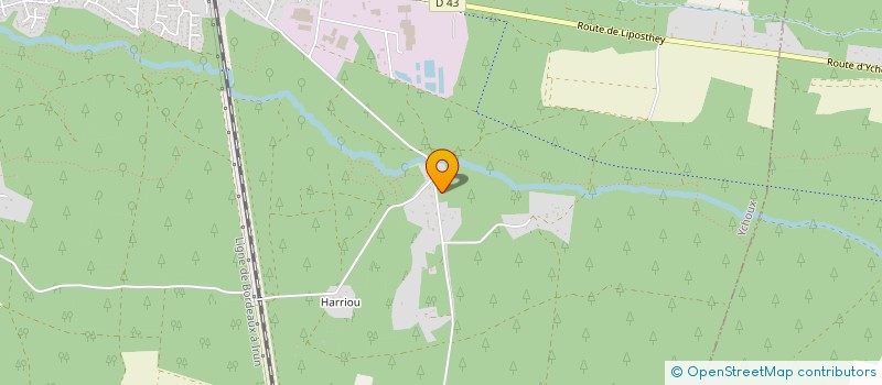 localisation de l'entreprise EDASP  YCHOUX