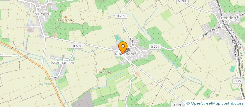 localisation de l'entreprise EDAT SYSTEMES  HOCHFELDEN